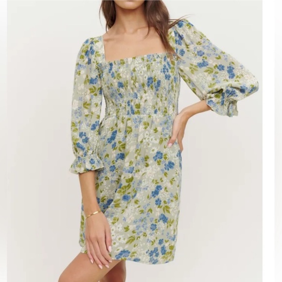 Reformation Zaria Amie Dress Size XL - Picture 3 of 11